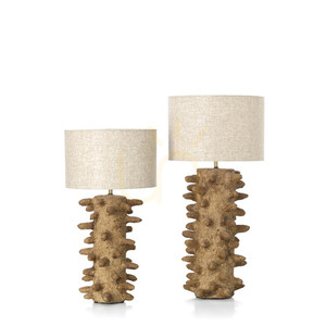 Stolní lampa Spiketacular Mud L, Handmade Table Lamps small 3