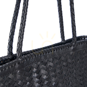 Černá nástěnná dekorace The Shortlist Shopper 36×10×48 cm small 3