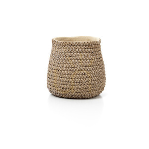 Pletený květináč přírodní L Planters small 2