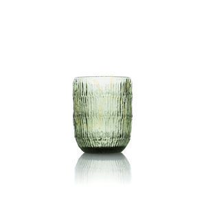 Sklenice na vodu Moss Ripple zelená 8 cm small 2
