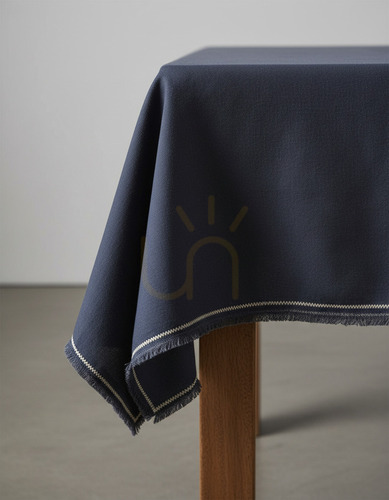 Kontrola Ubrus Tuscany Black Natural 150x300 Table Linen