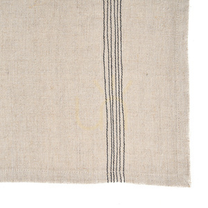Ubrousek Biscuit přírodní černá 45x45 cm Table Linen small 4