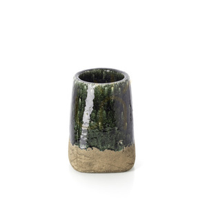 Kameninový květináč Bazar Bizar The Moss L, zelený, 21 × 21 × 29 cm small 7