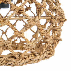 Stínidlo pro závěsnou lampu BAZAR BIZAR Banara Natural S z banánových listů 35 cm small 3
