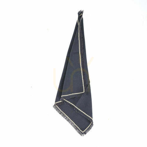 Kontrola Ubrousek BAZAR BIZAR Tuscany Black Natural 45 × 45 cm