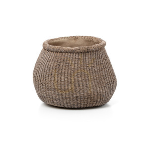 Květináč Faux-Puff hnědý L Planters small 2