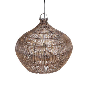 Přívěsek světla Desert Gourd tmavý ořech M, Pendant Lamps small 3