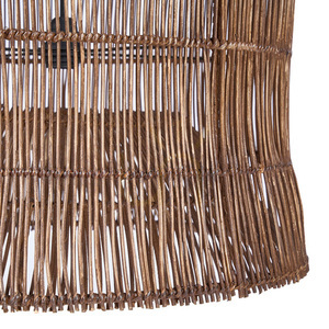 Přívěsek světla tkaný zvonek tmavý ořech XL Oversized Collection small 6