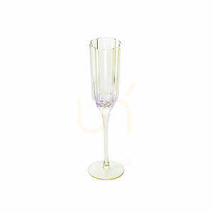 Sklenka na šampaňské růžová 26,5 cm small 1