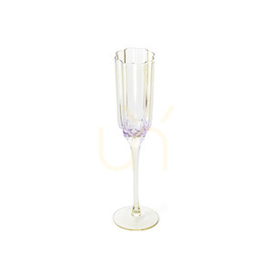 Sklenka na šampaňské růžová 26,5 cm small 3