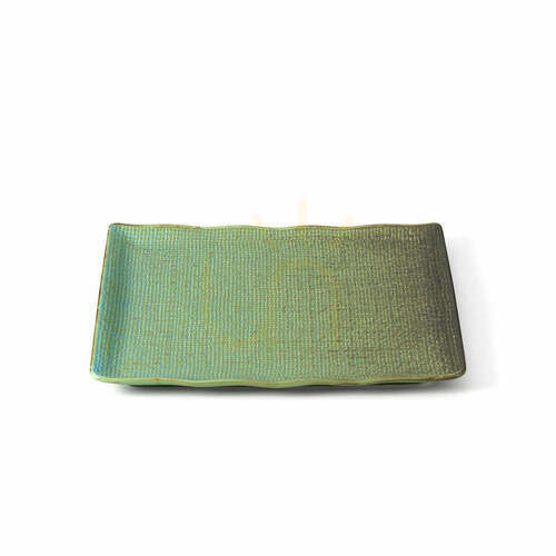 Kontrola Čtvercový talíř Bazar Bizar The Lagoon L 25 × 25 cm