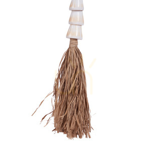 Přírodní bílý střapec z mušlí Cone Shell 75 cm small 3