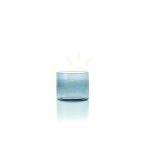 Nízká sklenice Bazar Bizar Azure Hammered Blue 6,5 cm small 0