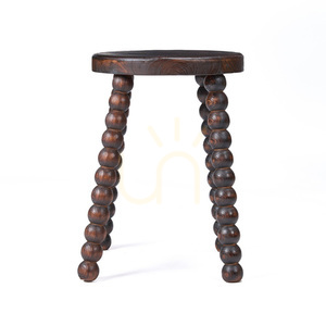 Stolička Dango tmavý ořech 35×35×50 cm small 9