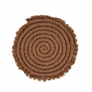 Bavlněný tácek Dark Walnut 12 cm small 0