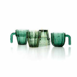 Sklenice Stack-a-Cactus zelené sada 4 ks small 1