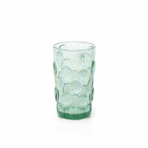 Kontrola Sklenice Highball Frosted Dot Aqua 13,5 cm