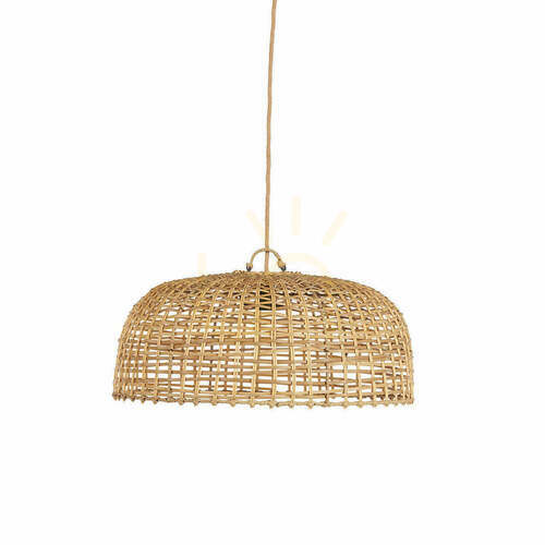 Kontrola Stínidlo The Cloche Pendant Bazar Bizar, přírodní, 60 cm
