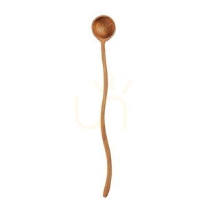Dávkovací lžička Teak Root ZigZag, teakové dřevo, 22 cm small 2