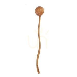 Dávkovací lžička Teak Root ZigZag, teakové dřevo, 22 cm small 4