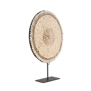 Dekorace z mušlí na stojanu Bazar Bizar Martinique, přírodní bílá, 40 cm small 6