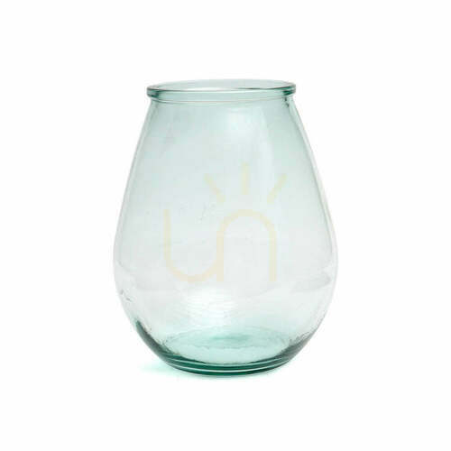 Kontrola Váza Qiezi modrá L Glass Collection