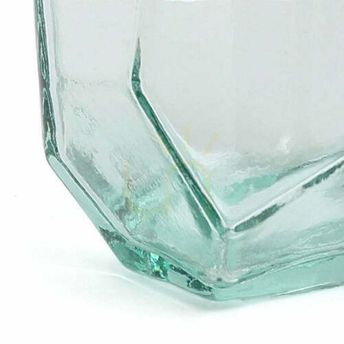 Kontrola Sklenice Origami modrá Glass Collection 9 cm