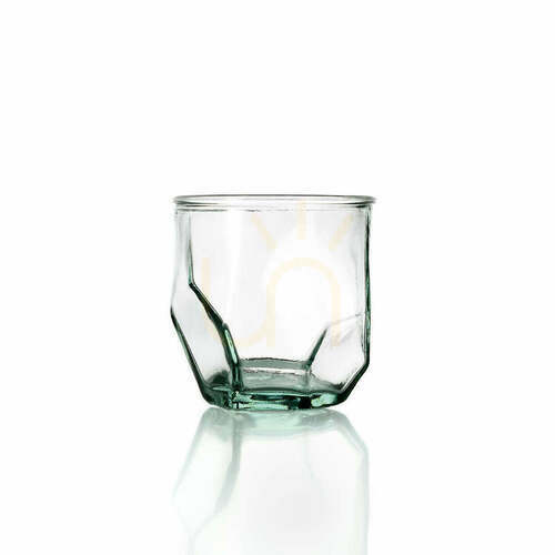 Kontrola Sklenice Origami modrá Glass Collection 9 cm