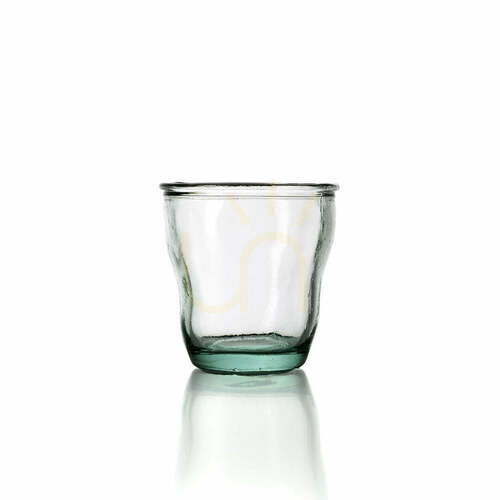 Kontrola Skleněný svícen Tching Glass modrý 9 cm
