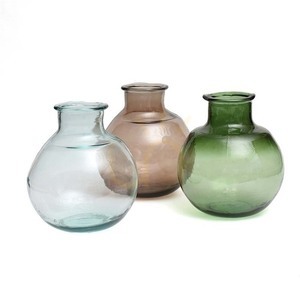 Váza Yugang zelená Glass Collection 25×25×31 cm small 3