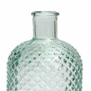Skleněná láhev Zuanshí modrá M, Glass Collection small 1
