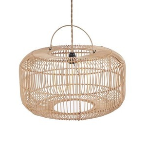 Závěsné svítidlo Arun Natural L Bazar Bizar, ratanové stínidlo Ø55 × 30 cm small 3