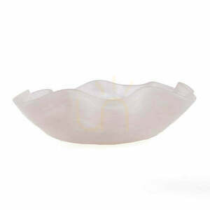 Růžovo-bílá mísa na ovoce Bazar Bizar Organic Fruit Bowl z pryskyřice 30 cm small 0