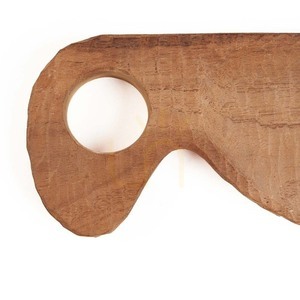 Talíř na chléb z teakového kořene 45 cm přírodní Teak Root Collection small 5