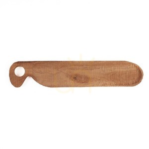 Talíř na chléb z teakového kořene 45 cm přírodní Teak Root Collection small 7
