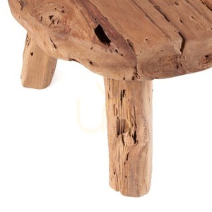 Odkládací stolek BAZAR BIZAR Marabunta, Rustic Collection, přírodní 50×50×40 cm small 7