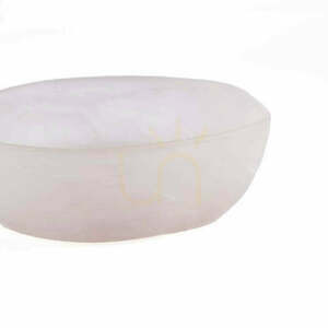 Dekorativní mísa Bazar Bizar The Resin Organic Bowl růžovo-bílá L 25 cm small 1