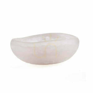 Dekorativní mísa Bazar Bizar The Resin Organic Bowl růžovo-bílá L 25 cm small 0