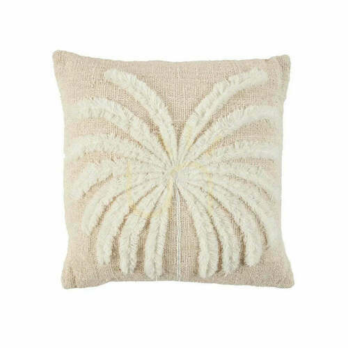 Kontrola Povlak na polštář Isla Palm 50x50 cm přírodní bílá