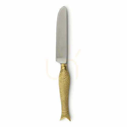 Kontrola Nůž ve tvaru ryby L, kuchyňský nůž 24 cm