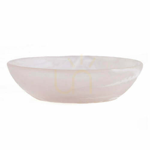 Kontrola Miska z pryskyřice růžovo-bílá M Bowls