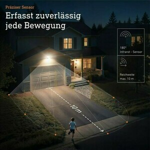 Steinel XLED Protect PIR senzorový reflektor 14,3W 3000K 1642lm IP54 IK03 230V bílá / plastová 2 Steinel XLED Protect PIR senzorový reflektor 14,3W 3000K 1642lm IP54 IK03 230V bílá / plastová small 2