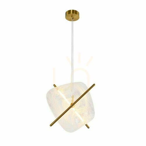 Kontrola Hnědá závěsná LED lampa RELAX 15W CANDELLUX 31-50823
