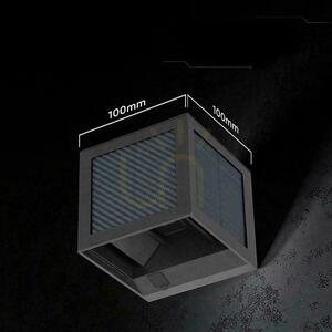 V-TAC solární/USB nástěnné svítidlo 9W LED COB černá kostka 10x10cm IP65 pohybové čidlo VT-408CCT 900lm 3 V-TAC solární/USB nástěnné svítidlo 9W LED COB černá kostka 10x10cm IP65 pohybové čidlo VT-408CCT 900lm small 3