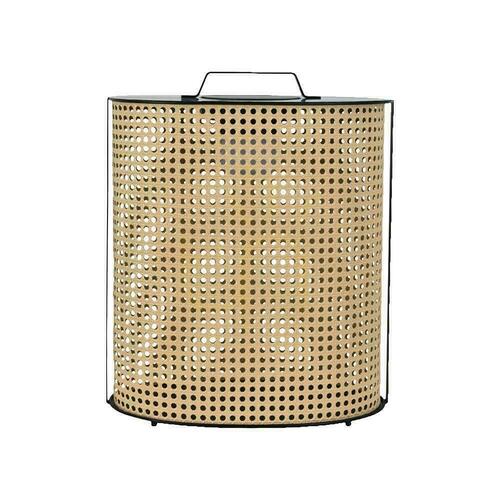 Kontrola Přenosná solární lampa V-TAC 1,2W LED IP65 39x33cm dřevo VT-84044 2800K 150lm