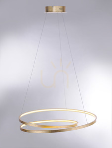 Závěsné svítidlo ROMAN 2474-12 Gold 1xLED small 10