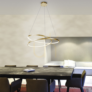 Závěsné svítidlo ROMAN 2474-12 Gold 1xLED small 2
