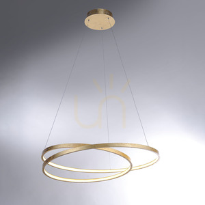 Závěsné svítidlo ROMAN 2474-12 Gold 1xLED small 4