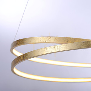 Závěsné svítidlo ROMAN 2474-12 Gold 1xLED small 7