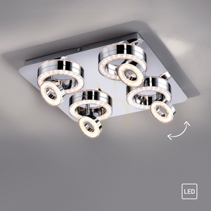 TIM Plafond 14522-17 Chrome 8xLED 10 TIM Plafond 14522-17 Chrome 8xLED small 10